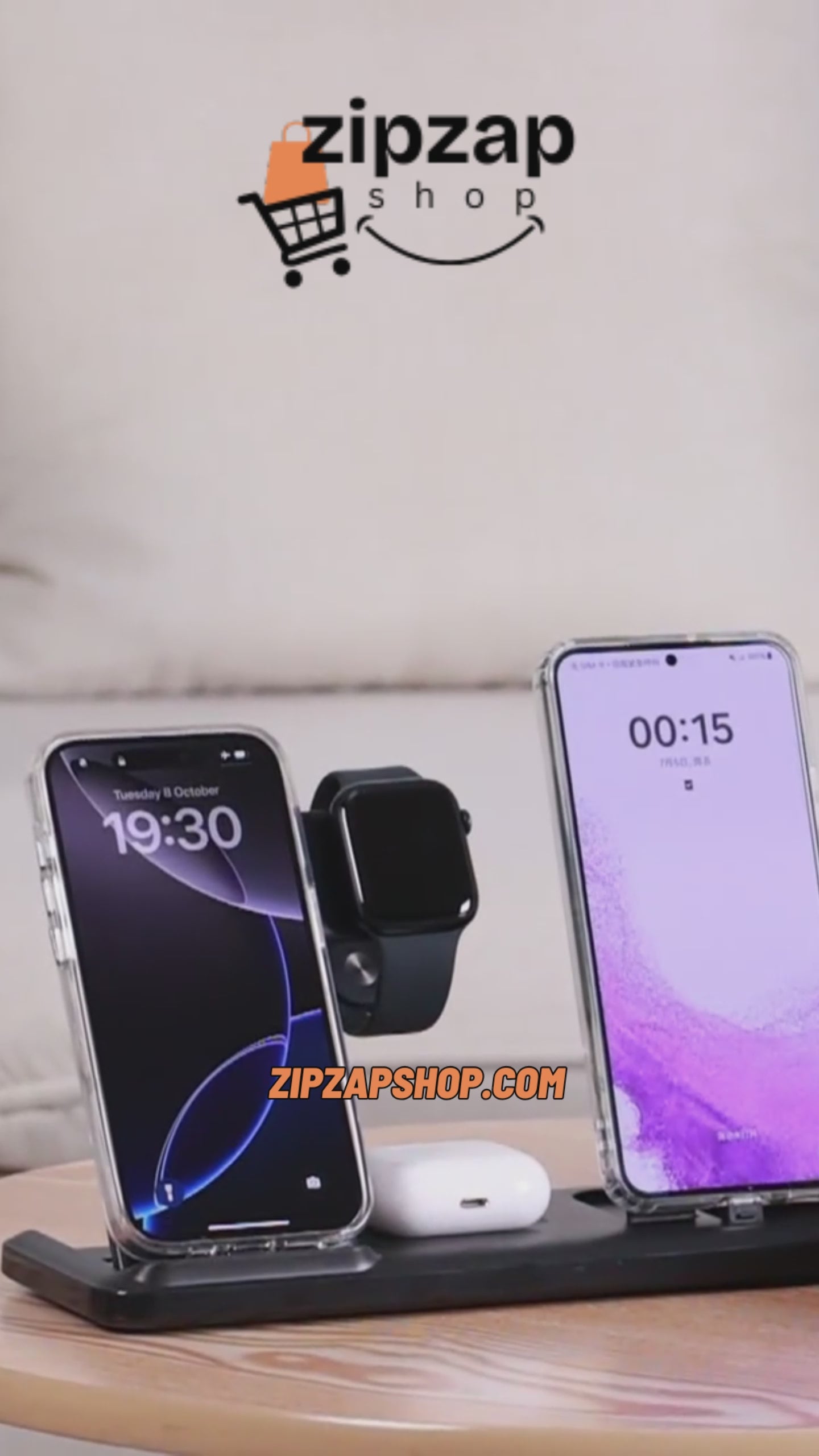 4-in-1 fast charging station